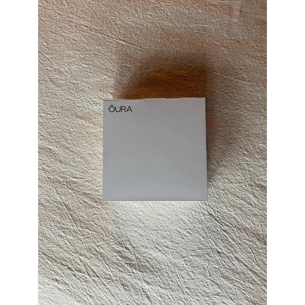Oura Ring Gen3 Silver Size 9 with Charger & Box EUC